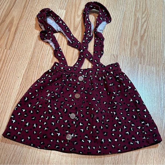 wonder nation Other - Wonder Nation burgundy cheetah skirtall‎ 2T